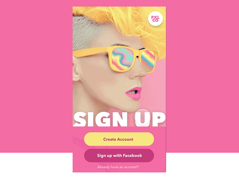 Daily UI [1/100] - Sign Up form for Skims by Thai Ha Nguyen on