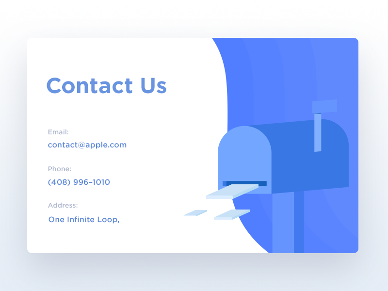 Contacts ui