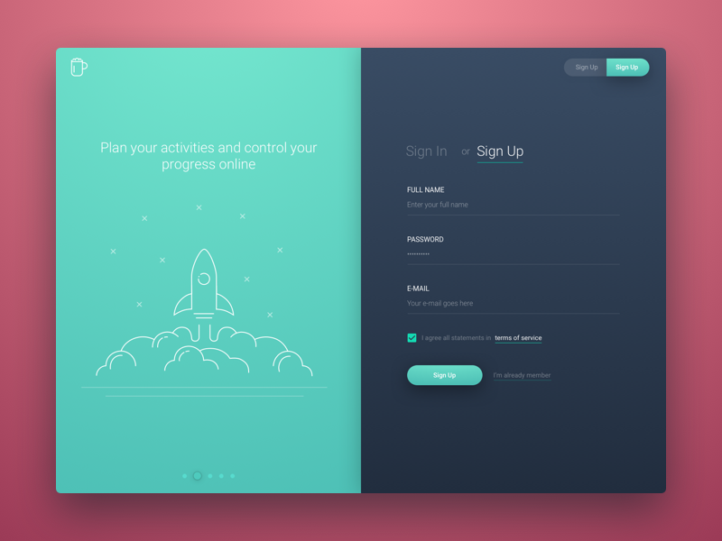 Collect UI - Daily inspiration collected from daily ui