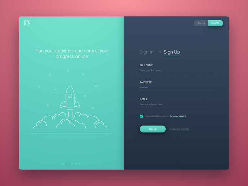 Collect UI - Daily inspiration collected from daily ui archive and beyond. Based on Dribbble ...