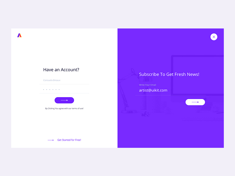 Daily UI [1/100] - Sign Up form for Skims by Thai Ha Nguyen on